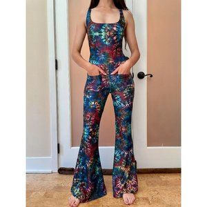 Warrior Within tie dye jumpsuit